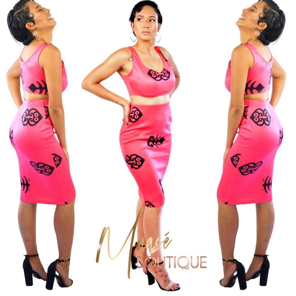 Pretty Little Pink Skirt Set
